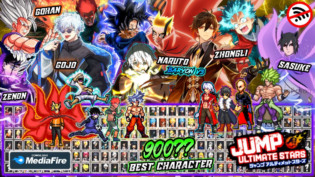 Jump Force Mugen Apk (size 800mb) For Android Download - BiliBili