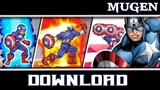 Captain America V.1 JUS By Team Pissione - MUGEN JUS CHAR