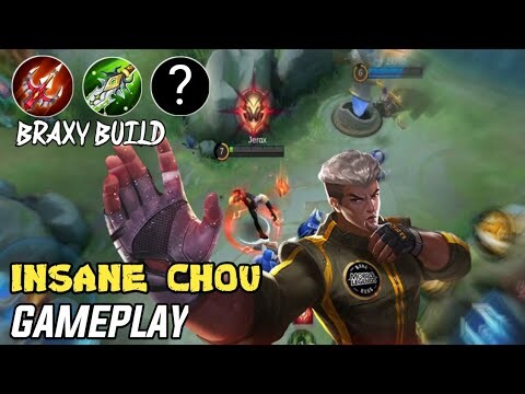 USING BRAXY CHOU BUILD AND GUIDE | GIVEAWAY SKIN MOBILE LEGENDS