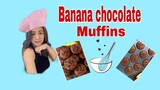 Banana Chocolate muffins #Ana Panganiban | Bake with Me