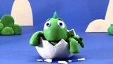 Baby Dinosaur compilation Stop motion cartoon for children - BabyClay