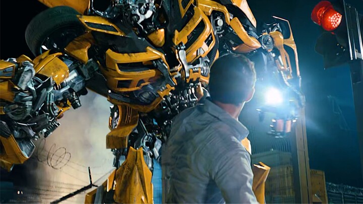Sam: Bumblebee! "You can always trust Bumblebee's speed of support"