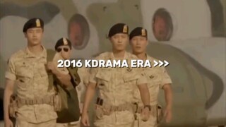 Kdrama 2016 era