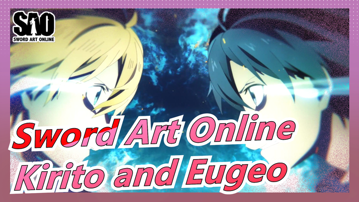 [Sword Art Online Alicization]The battle between Kirito and Eugeo