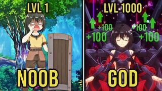 Noob Puts All Her Skill Points Into Defense Stats And Becomes Overpowered | Anime Recap