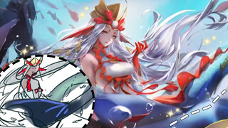 Photoshop | Digital Art Painting Proess | Senhime | Onmyoji |