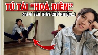 Xót xa 1 nữ TÚ TÀI XINH ĐẸP nhất trường “Hoá Đ.iên” chỉ vì yêu thầm THẦY GIÁO