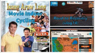 ROAD TO RECOVERY (vlog14) 1 Hour and 36 min Endurance Ride While Watching ISANG ARAW LANG movie