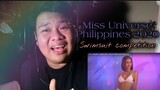 MISS UNIVERSE PHILIPPINES 2020 (Swimsuit Competition) | REACTION VIDEO |  (Alphie Corpuz Daro)