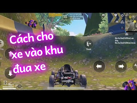 Cách Cho Xe Khác Vào Khu Đua Xe NHANH NHẤT - pubg mobile trick