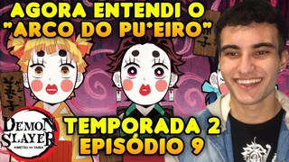 O EPISÓDIO MAIS ENGRAÇADO DE KIMETSU NO YAIBA!! - React Demon Slayer EP 9 temporada 2