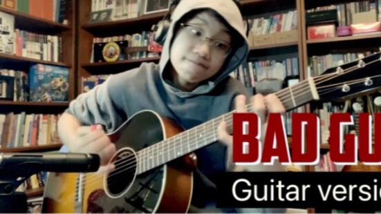 Versi gitar Bad Guy/ Billie Eilish, diaransemen dan dibawakan oleh Feng Yi