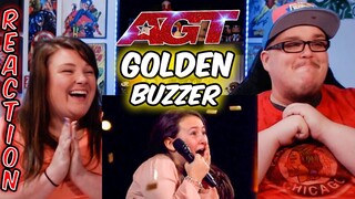 10-Year old gets the GOLDEN BUZZER!! America's Got Talent 2020 REACTION!!