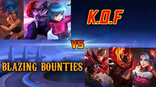 MOBILE LEGENDS K.O.F VS BLAZING BOUNTY | MOBILE LEGENDS KOF VS BLAZING BOUNTY 1 VS 1 FIGHT