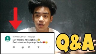 QUESTION AND ANSWER ( MAY NILOKO KA NA BANG BABAE?)