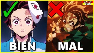 Lo BUENO ✅ Y lo MALO ❌ de Tanjiro Kamado Kimetsu no Yaiba | Demon Slayer #anime #tanjiro