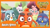Squash Clay Makes Angry Birds Characters Compilation 😍
