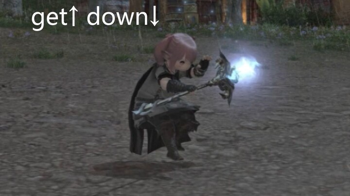 【FF14】Lala fat get↑ down↓