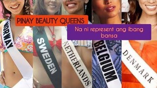 8 Half/Pinay Beauty Queens na hindi Pilipinas ang ni represent