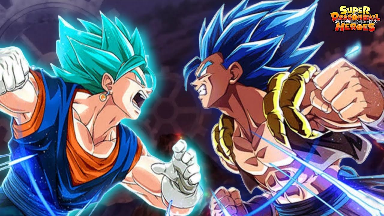 Gogeta Super Saiyan Blue Fusion With Gogeta Super Saiyan 4 Super Dragon  Ball Heroes!!! - BiliBili