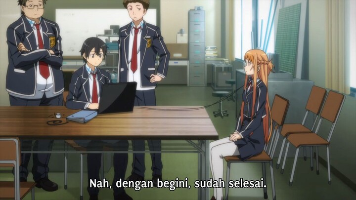 sword art online season 2 eps 23 ( sub indo)