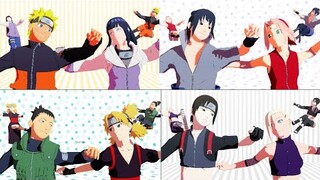 Bubble MEME【NARUTO MMD】NARUHINA*SASUSAKU*SHIKATEMA*SAIINO