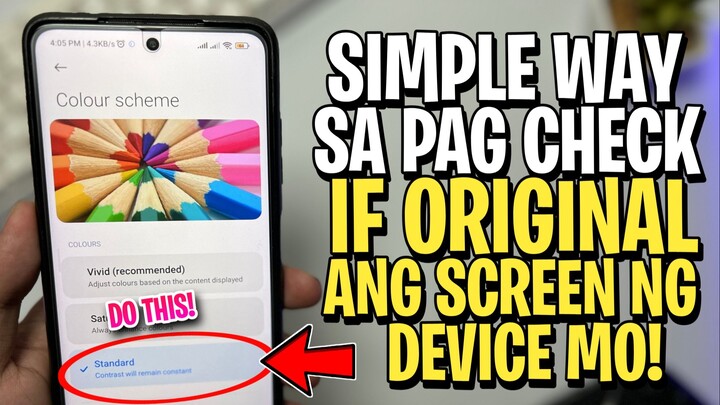 Paano MALAMAN Kung FAKE O ORIGINAL Ang PHONE SCREEN Ng Phone Mo