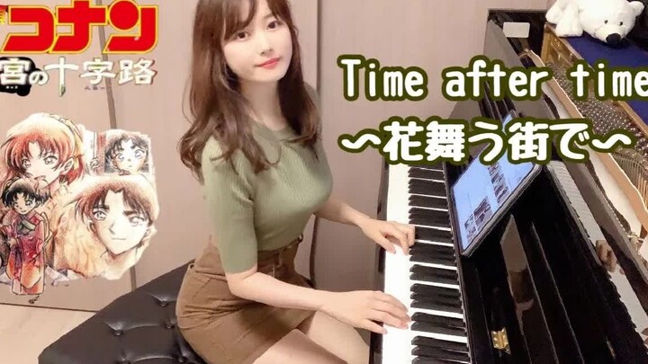 [Kuraki Mai] Detective Conan ending theme song "Time after time ~ Flower Dance Street ~" piano cover