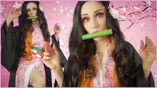 ASMR DEMON SLAYER | NEZUKO HUGS YOU