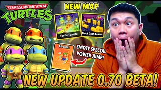 NEW BIG UPDATE 0 70 BETA! 2 MAP BARU STUMBLE GUYS X TMNT, 23 NEW SKIN & EMOTE SPECIAL POWER JUMP