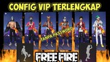 CONFIG VIP TERBARU VIRAL DI TIKTOK FF BUNDLE LANGKA EMOTE TERLENGKAP V8 | FREE FIRE INDONESIA