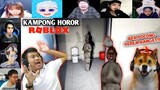 Reaksi Gamer Kaget Melihat Pocong | Kampong Horor Roblox Indonesia