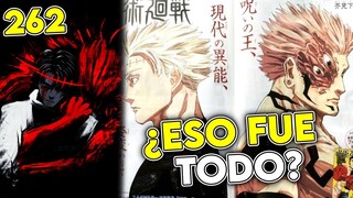 ⚡SPOILER 262 | Te odio Gege ¿Se acabó Yuta? | Jujutsu Kaisen