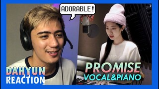 REACTION to TWICE DAHYUN "PROMISE (TWICE)" Vocal & Piano Cover