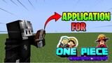 Best Application For One Piece SMP || @NxtLegend_ @luffyassassin-minecraft