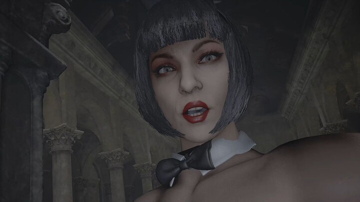 [Resident Evil 8] Lady Eight Feet karena gadis kelinci