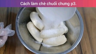 cách làm chè chuối chưng phần 3