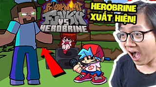 Sơn Đù Đấu Herobrine Demo Friday Night Funkin' Mod