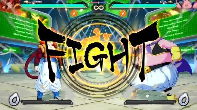 Dragon Ball Fighterz - Gogeta vs Majin Buu