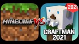 Minecraft PE VS Craftman 2021 Craft Building Mine