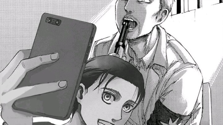 [ Đại chiến Titan / điêu khắc cát] Selfie (bởi) người khổng lồ