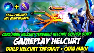 HELCURT TERSAKIT = HELCURT GOLDEN STAFF ❗ CARA MAIN HELCURT TERBARU + BUILD HELCURT MOBILE LEGENDS