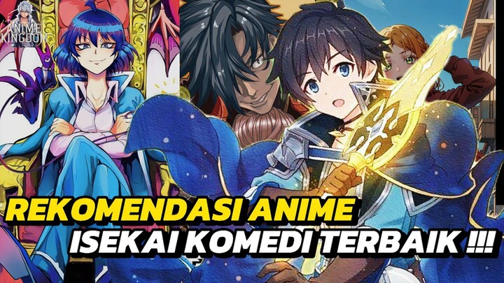 6 REKOMENDASI ANIME ISEKAI KOMEDI  PELEPAS STRESS YANG WAJIB KAMU TONTON‼️