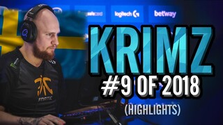 KRIMZ - HLTV.org's #9 Of 2018 (CS:GO)