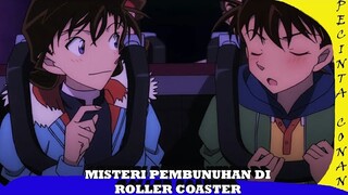 Alur Cerita Misteri pembunuhan di jet coaster! kasus terakhir shinichi kudo sebelum menjadi Conan