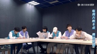 【花絮】唱作1组练习室排练，焉栩嘉来偷听被周震南发现