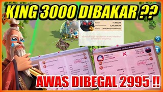 KING KD INDO 3000 DIBAKAR 2995 ?? HILANG 30 JUTA POWER ??