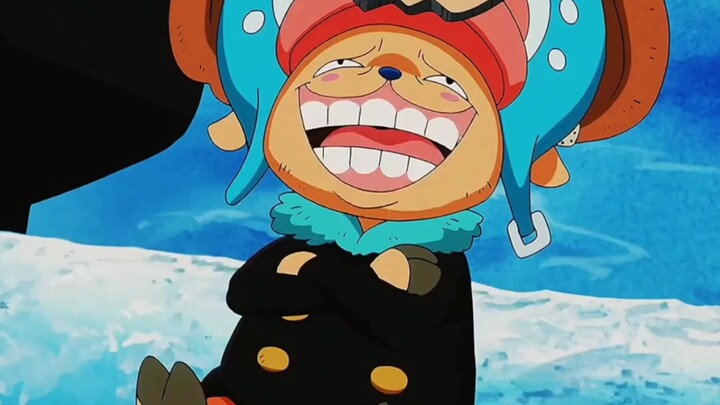 Robin: Don't use Chopper's body to make that expression! Never again! ! !