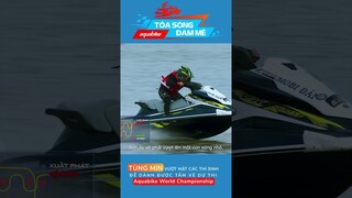 TÙNG MIN VƯỢT MẶT CÁC THÍ SINH ĐỂ DÀNH ĐƯỢC TẤM VÉ DỰ THI Aquabike World Championship