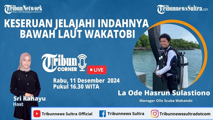 🔴TRIBUN CORNER Keseruan Jelajahi Indahnya Bawah Laut Wakatobi